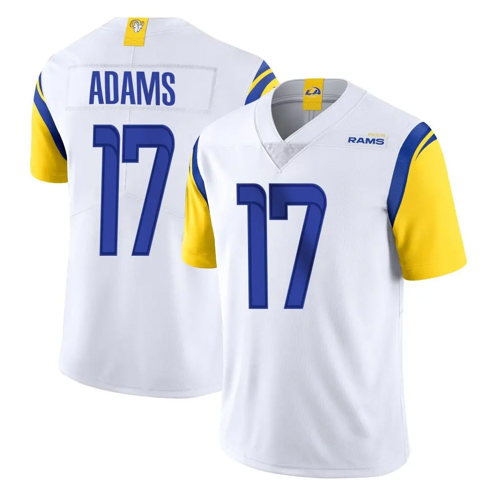 LA.Rams #17 Davante Adams Player White Limited Vapor Untouchable Home Game BALCE Stitched Jerseys