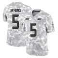 S.Seahawks #5 Jason Myers Player Arctic Camo Limited Salute To Service Home Game BALCE Stitched Jerseys