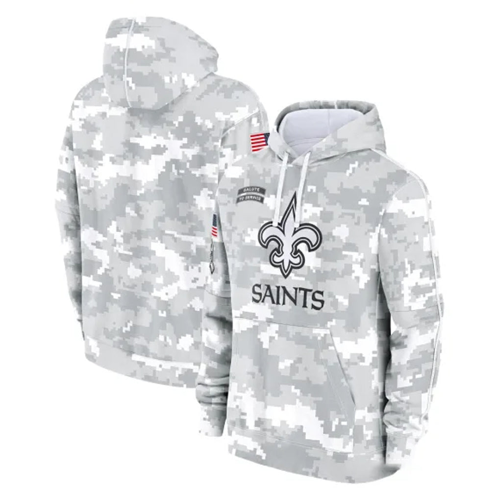NO.Saints ## Saints Blank Player Arctic Camo Salute to Service Pullover Hoodies Limited Game BALCE Stitched Jerseys