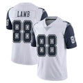 D.Cowboys #88 CeeDee Lamb Player White-Navy Limited Color Rush Vapor Untouchable Home Game BALCE Stitched Jerseys