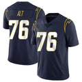LA.Chargers #76 Joe Alt Player Navy Limited Vapor Untouchable Home Game BALCE Stitched Jerseys