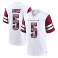 W.Commanders #5 Jayden Daniels Player White Game Home BALCE Stitched Jerseys