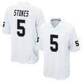 LV.Raiders #5 Eric Stokes Player White Home Game BALCE Stitched Jerseys