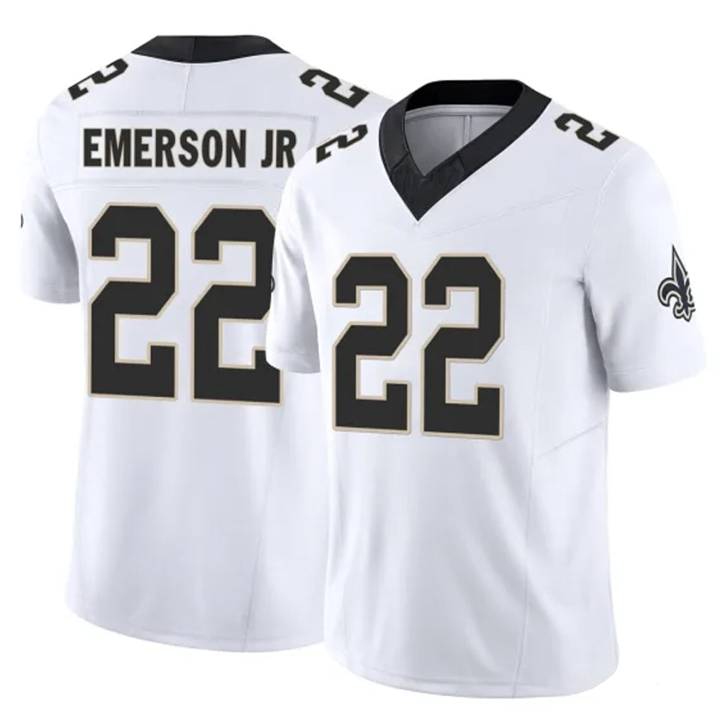 NO.Saints #22 Martin Emerson Jr. Player White Limited Vapor F.U.S.E. Home Game BALCE Stitched Jerseys