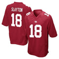 NY.Giants #18 Darius Slayton Player Red Home Game BALCE Stitched Jerseys