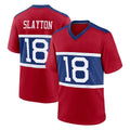 NY.Giants #18 Darius Slayton Player Red Century Home Game BALCE Stitched Jerseys