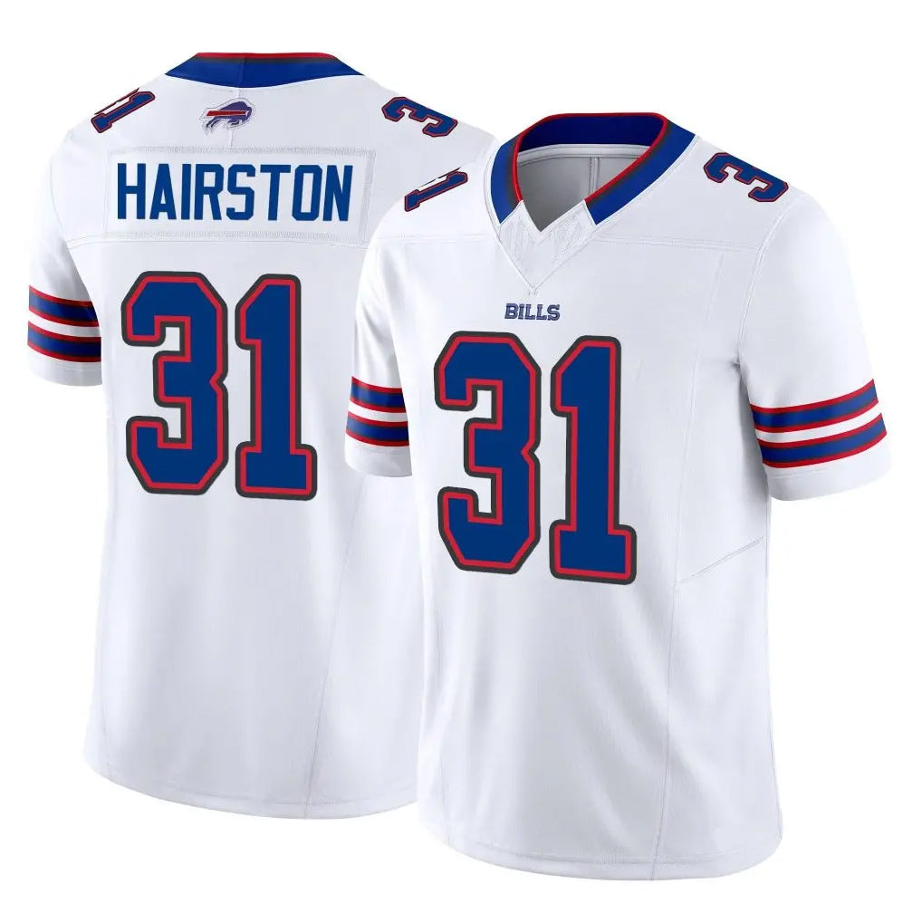 B.Bills #31 Maxwell Hairston Player White Vapor F.U.S.E. Limited Home Game BALCE Stitched Jerseys