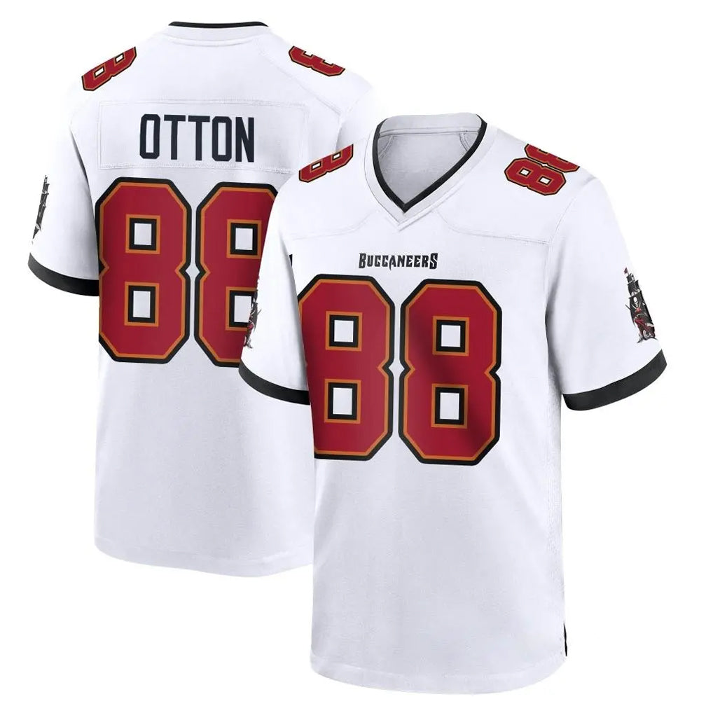 TB.Buccaneers #88 Cade Otton Player White Home Game BALCE Stitched Jerseys