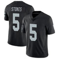 LV.Raiders #5 Eric Stokes Player Black Limited Vapor Untouchable Home Game BALCE Stitched Jerseys