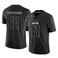 S.Seahawks #11 Jaxon Smith-Njigba Player Black Limited Reflective Home Game BALCE Stitched Jerseys