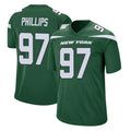 NY.Jets #97 Harrison Phillips Player Green Home Game BALCE Stitched Jerseys