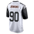 C.Bengals #90 Kris Jenkins Jr Player White Alternate Home Game BALCE Stitched Jerseys