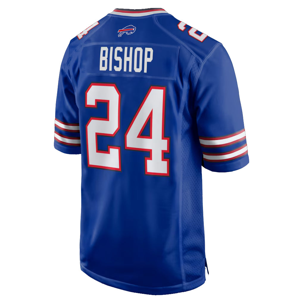 B.Bills #24 Cole Bishop Player Royal Home Game BALCE Stitched Jerseys