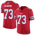B.Bills #73 Dion Dawkins Player Red Vapor Untouchable Limited BALCE Stitched Jerseys
