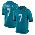 J.Jaguars #7 Brian Thomas Jr. Player Teal Home Game BALCE Stitched Jerseys