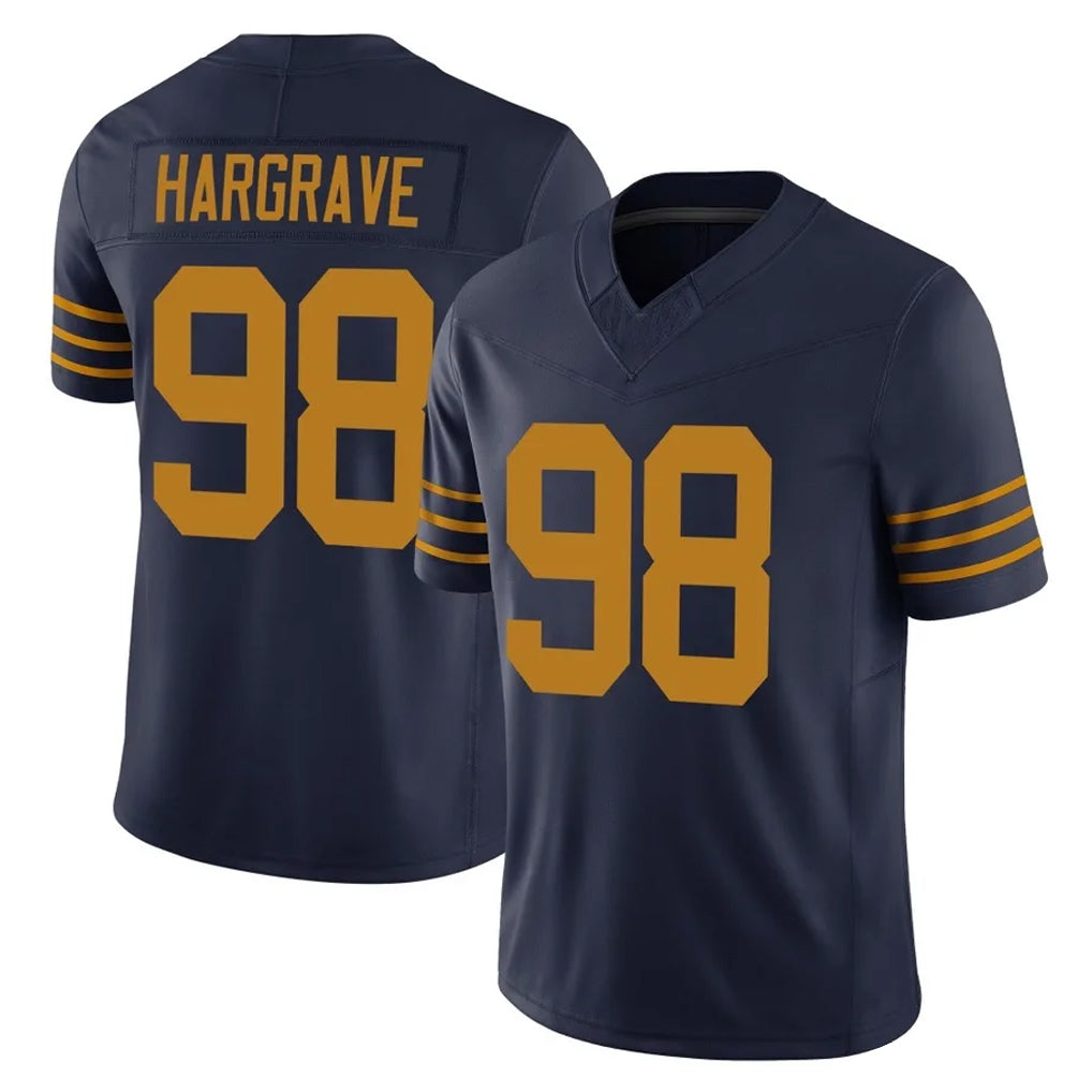 GB.Packers #98 Javon Hargrave Player Navy The 1923 Classic Vapor F.U.S.E. Home Game BALCE Stitched Jerseys