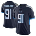 T.Titans #91 John Franklin-Myers Player Navy Limited Vapor Untouchable Home Game BALCE Stitched Jerseys