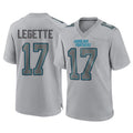 C.Panthers #17 Xavier Legette Player Gray Atmosphere Fashion Game BALCE Stitched Jerseys