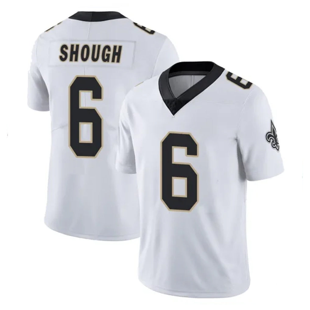 NO.Saints #6 Tyler Shough Player White Limited Vapor Untouchable Home Game BALCE Stitched Jerseys