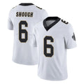 NO.Saints #6 Tyler Shough Player White Limited Vapor Untouchable Home Game BALCE Stitched Jerseys