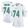 M.Dolphins #74 Kadyn Proctor Player White Home Game BALCE Stitched Jerseys