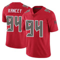 TB.Buccaneers #94 Calijah Kancey Player Red Limited Color Rush Home Game BALCE Stitched Jerseys