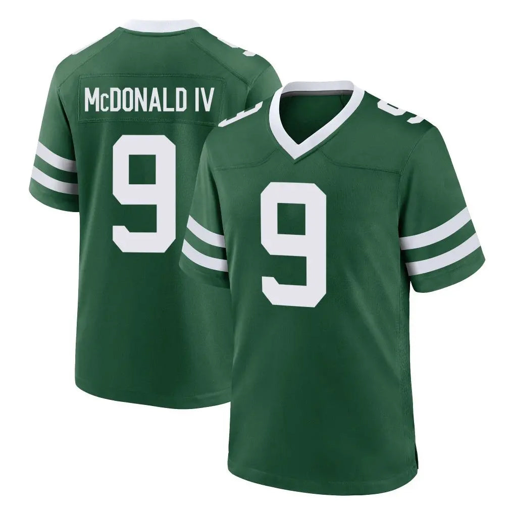 NY.Jets #9 Will McDonald IV Player Green Legacy Home Game BALCE Stitched Jerseys