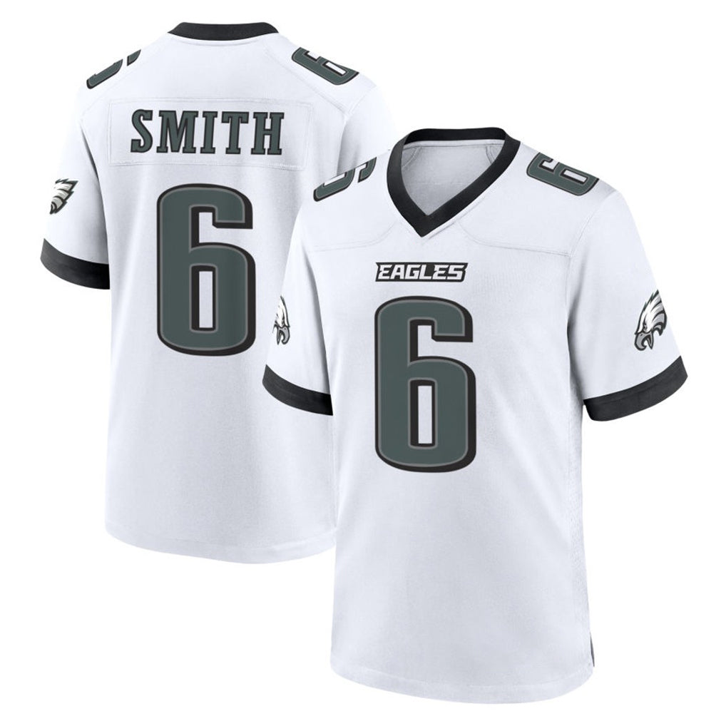 P.Eagles #6 DeVonta Smith Player White Game Home BALCE Stitched Jerseys
