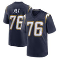 LA.Chargers #76 Joe Alt Player Navy Alternate Home Game BALCE Stitched Jerseys