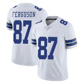 D.Cowboys #87 Jake Ferguson Player White Vapor Untouchable Limited Home Game BALCE Stitched Jerseys