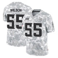 M.Vikings #55 Eric Wilson Player Arctic Camo Salute To Service Limited Game BALCE Stitched Jerseys