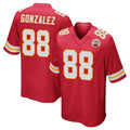 KC.Chiefs #88 Tony Gonzalez Player Red Home Game BALCE Stitched Jerseys