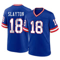 NY.Giants #18 Darius Slayton Player Royal Classic Home Game BALCE Stitched Jerseys