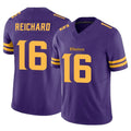 M.Vikings #16 Will Reichard Player Purple Limited Alternate Vapor F.U.S.E. Home Game BALCE Stitched Jerseys