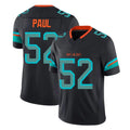 M.Dolphins #52 Patrick Paul Player Black Limited Pitch Rivalries Collection Home Game BALCE Stitched Jerseys