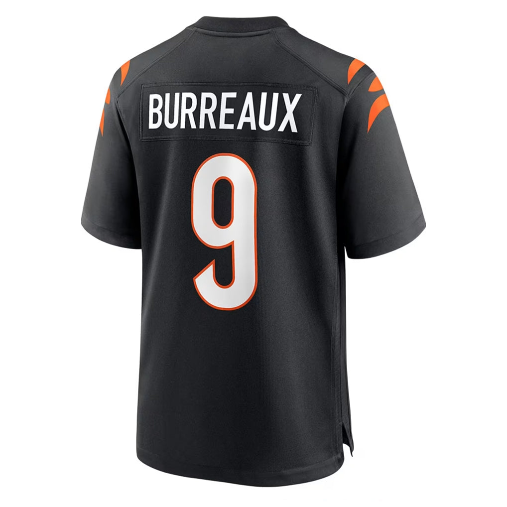 C.Bengals #9 Joe Burrow Player Black Home Game BALCE Stitched Jerseys
