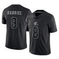 C.Browns #8 Dillon Gabriel Player Black Reflective Home Game BALCE Stitched Jerseys