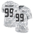 S.Seahawks #99 Leonard Williams Player Arctic Camo Limited Salute To Service Home Game BALCE Stitched Jerseys
