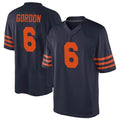 C.Bears #6 Kyler Gordon Player Navy Blue Alternate Game BALCE Stitched Jerseys
