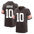 C.Browns #10 Quinshon Judkins Player Brown Home Game BALCE Stitched Jerseys