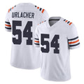 C.Bears #54 Brian Urlacher Player White Classic Vapor Limited Home Game BALCE Stitched Jerseys
