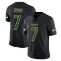 S.Seahawks #7 Uchenna Nwosu Player Black Impact Limited Home Game BALCE Stitched Jerseys