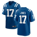 IN.Colts #17 Daniel Jones Player Royal Home Game BALCE Stitched Jerseys