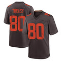 C.Browns #80 Jamari Thrash Player Brown Alternate Home Game BALCE Stitched Jerseys
