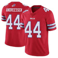 B.Bills #44 Joe Andreessen Player Red Vapor Untouchable Limited BALCE Stitched Jerseys