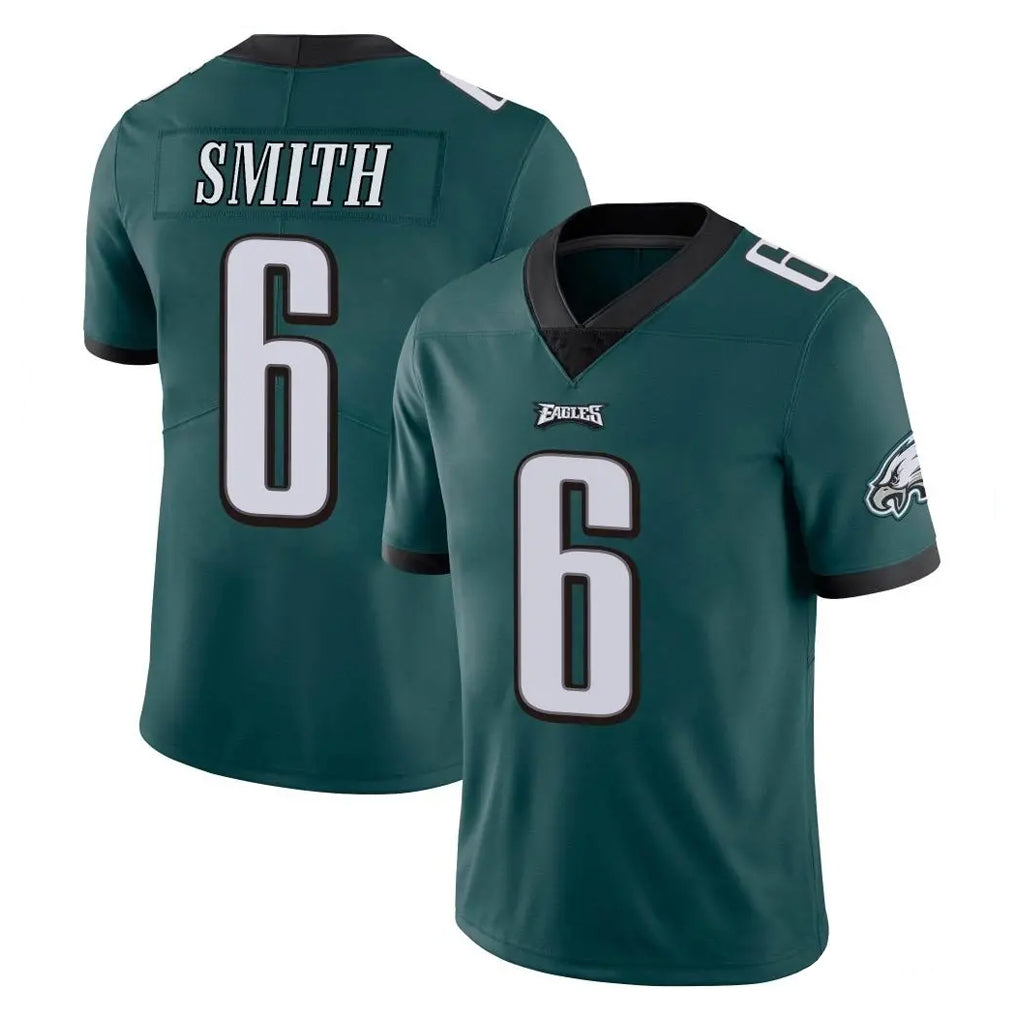 P.Eagles #6 DeVonta Smith Player Team Color Green Vapor Untouchable Home Game BALCE Stitched Jerseys