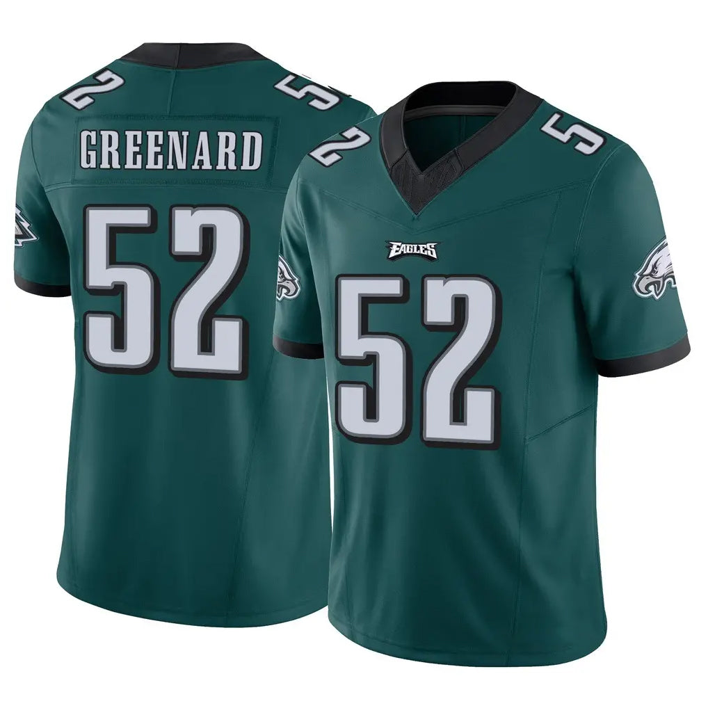 P.Eagles #52 Jonathan Greenard Player Team Color Green Limited Vapor F.U.S.E. Home Game BALCE Stitched Jerseys