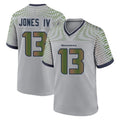 S.Seahawks #13 Ernest Jones IV Player Grey 2025 Rivalries Collection Home Game BALCE Stitched Jerseys