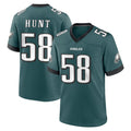 P.Eagles #58 Jalyx Hunt Player Green Home Game BALCE Stitched Jerseys