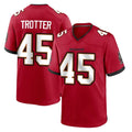 TB.Buccaneers #45 Josiah Trotte Player Red Home Game BALCE Stitched Jerseys